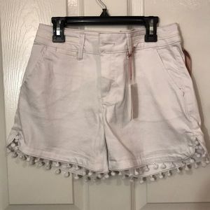 White Jag jean shorts